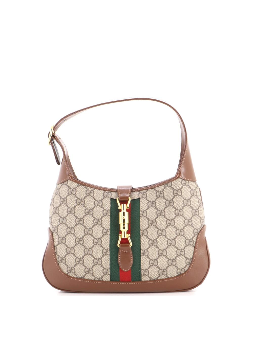 Gucci Jackie Hobo Gg Coated Canvas #364598G22B